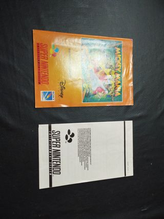 Mickey Mania Super Nintendo SNES Disney