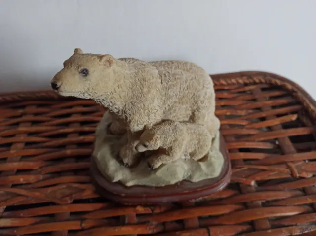 Figura Oso Polar con Cría