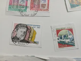 Lotto francobolli italiani