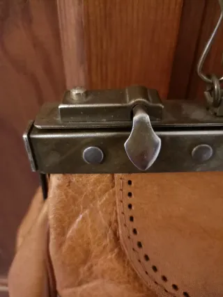 Bolso/maletin de cuero vintage