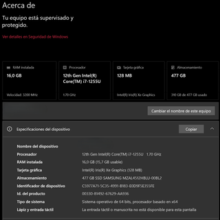 Lenovo V15 G3 i7-1255U 16GB 512GB