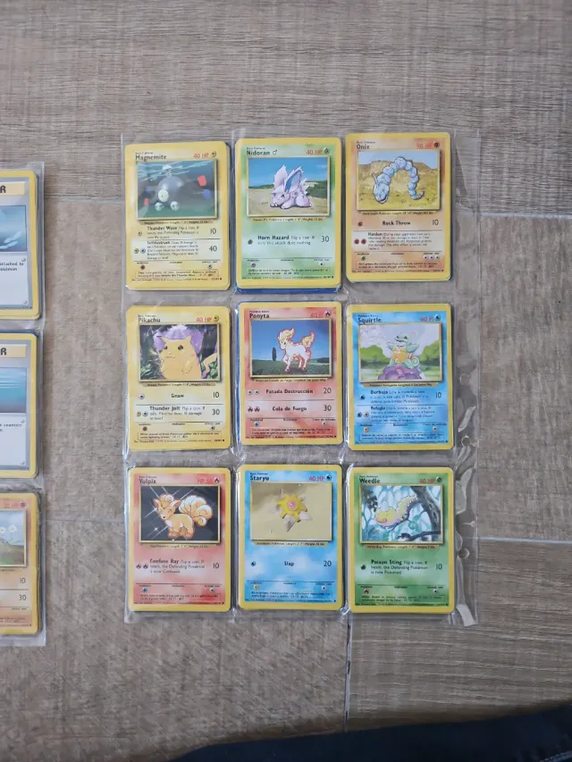Lote Cartas Pokémon Base Set Normal
