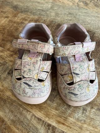 Sandalias Biomecanics Rosa Pique Talla 21