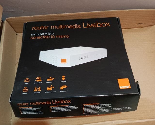 Router multimedia Orange Livebox Wi-Fi