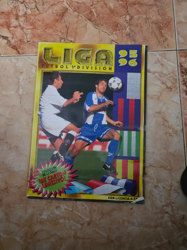 Álbum Liga Fútbol 95-96 NO Wallapay