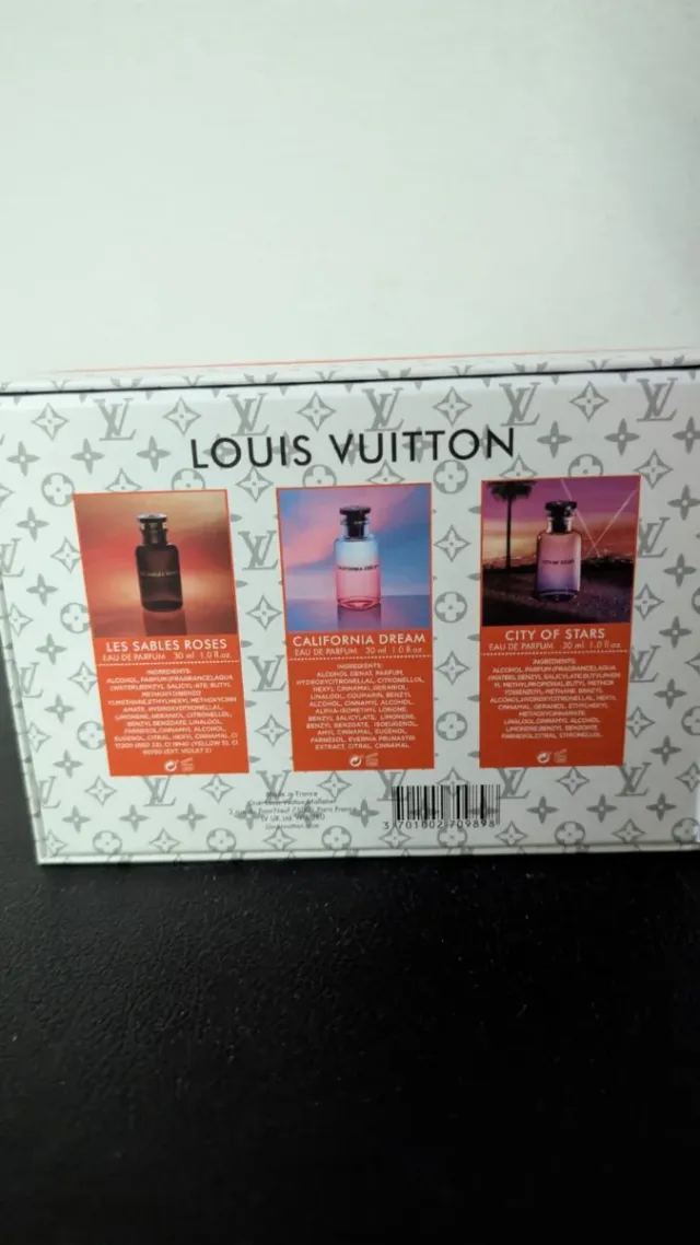 Louis Vuitton Set Profumi 3x30ml nuovi mai usati