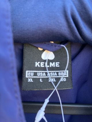 Plumífero Oficial RCD ESPAÑOL Kelme Azul