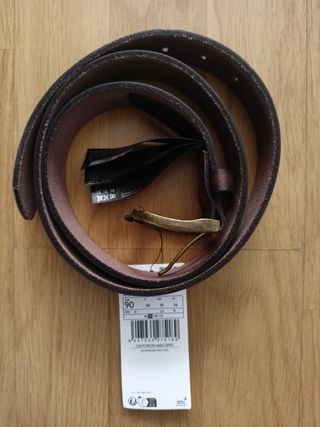 Cinturón piel abatanada HOMBRE NUEVO