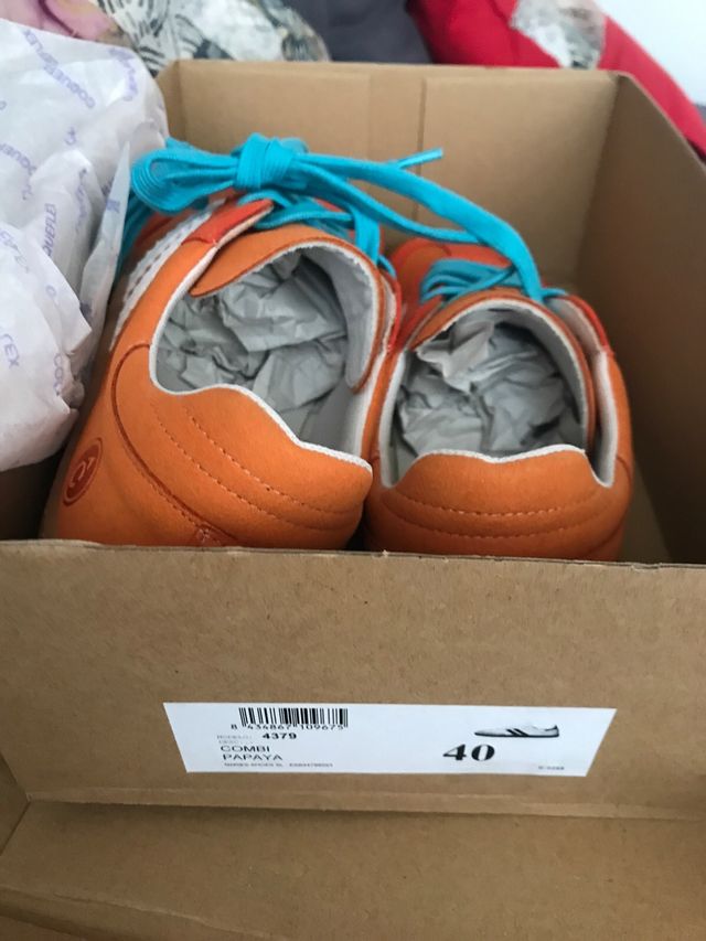 Zapatillas Coqueflex Naranja Talla 40