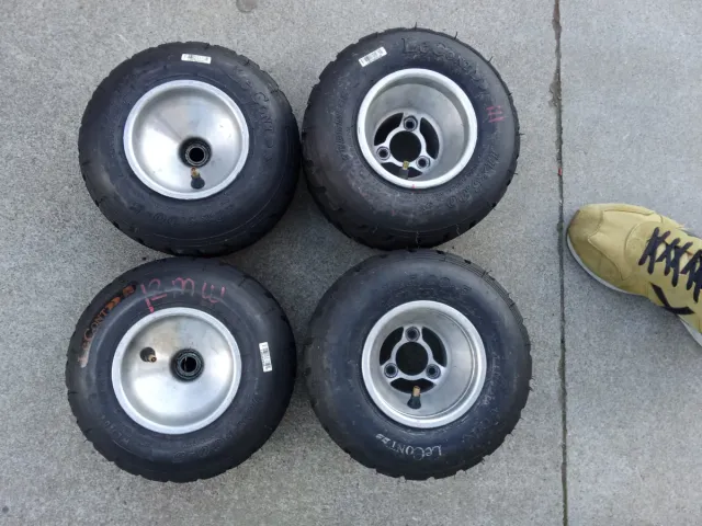 Llantas de agua y neumáticos lecont de lluvia kart