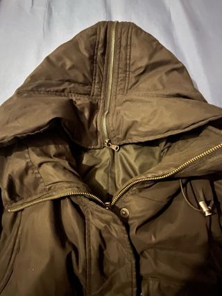 Giaccone donna nero con cappuccio