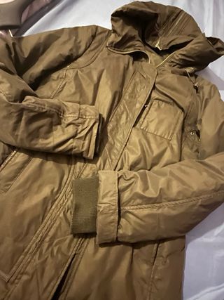 Giaccone donna nero con cappuccio