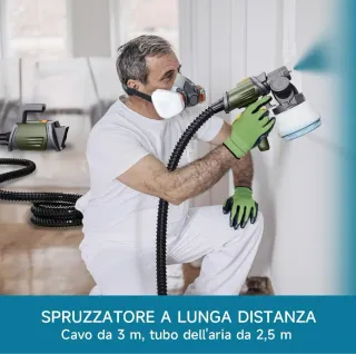 Pistola per verniciatura a spruzzo