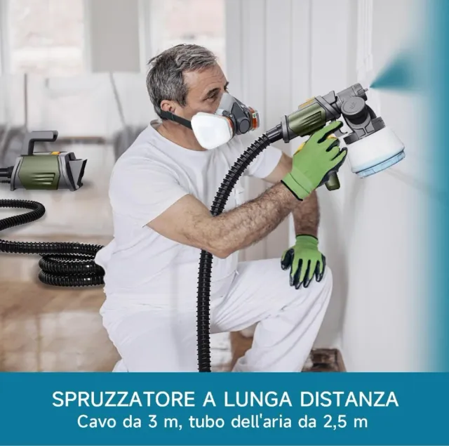 Pistola per verniciatura a spruzzo