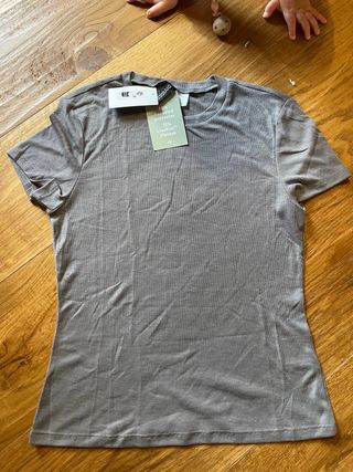 Maglietta H&M Grigia Taglia 4