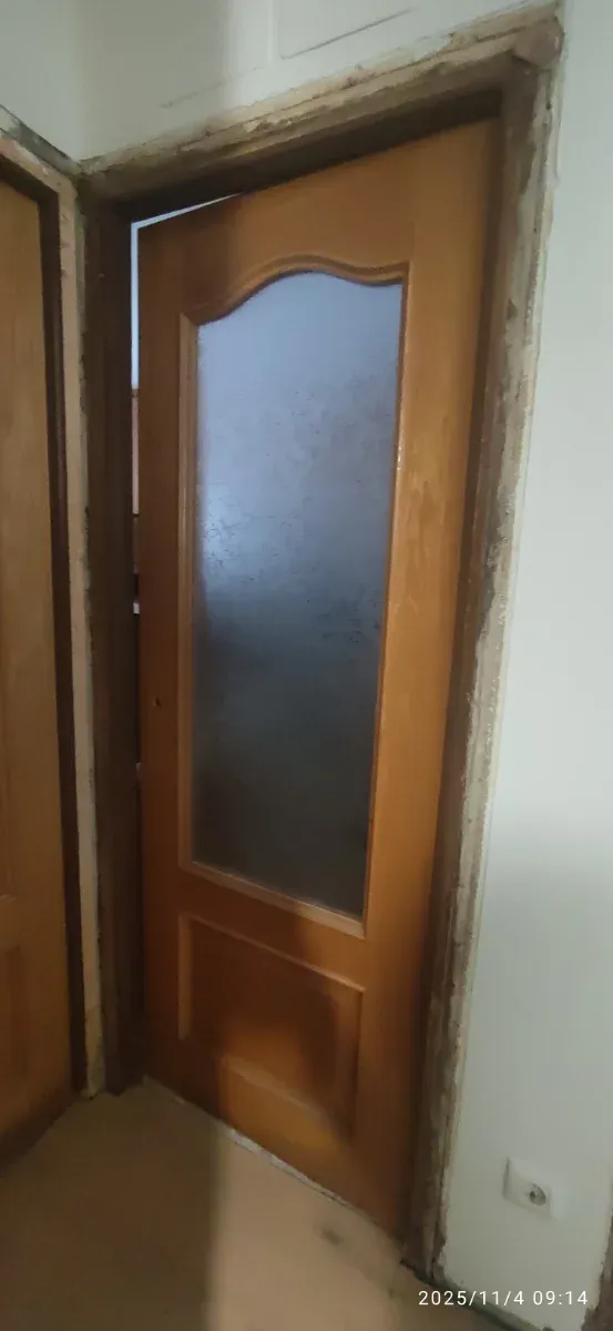 Puertas madera color roble