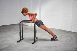 Barras paralelas para dips cross training musculación