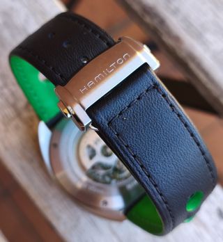 Hamilton Pan Europ NOS Automatic H35405761 Verde