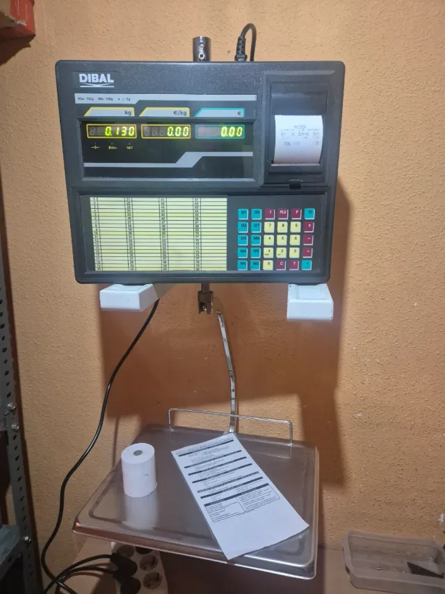 Balanza DIBAL con ticket y garantía