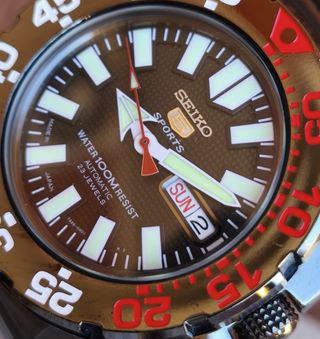 Seiko 5 Sports SNZF53K1 🇯🇵 JDM Baby Monster PVD