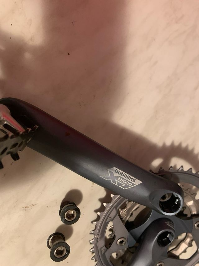 Guarnitura MTB Shimano Deore LX Vintage