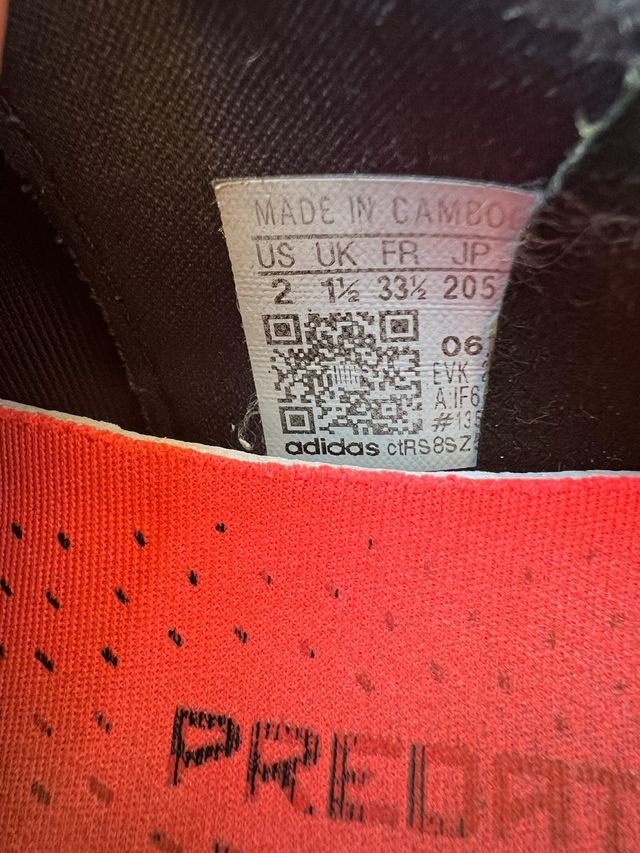 Zapatillas Fútbol Adidas Predator Niño