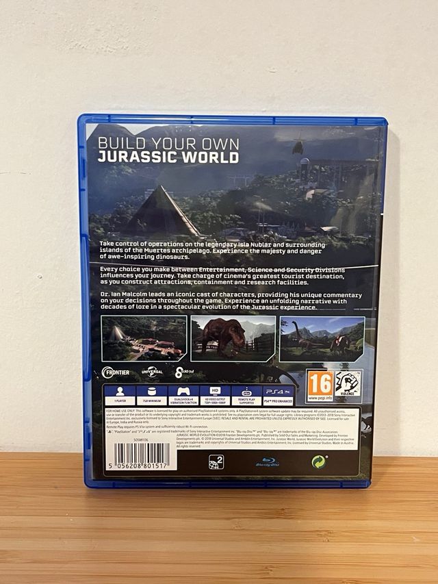 Jurassic World Evolution per PS4