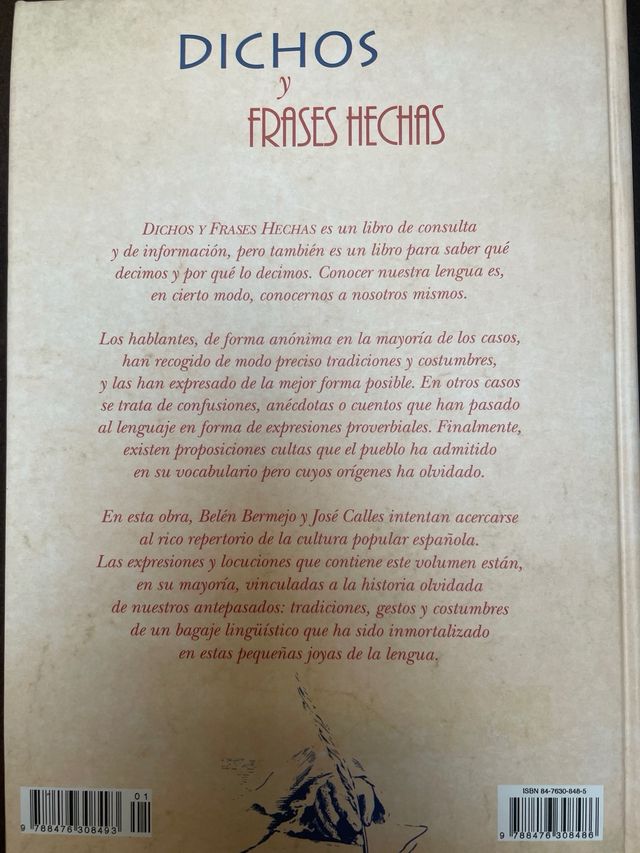 Dichos y frases hechas