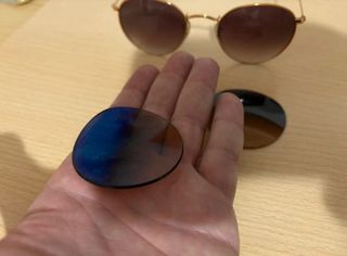 Gafas Ray-Ban RB3447 Dorado Marrón