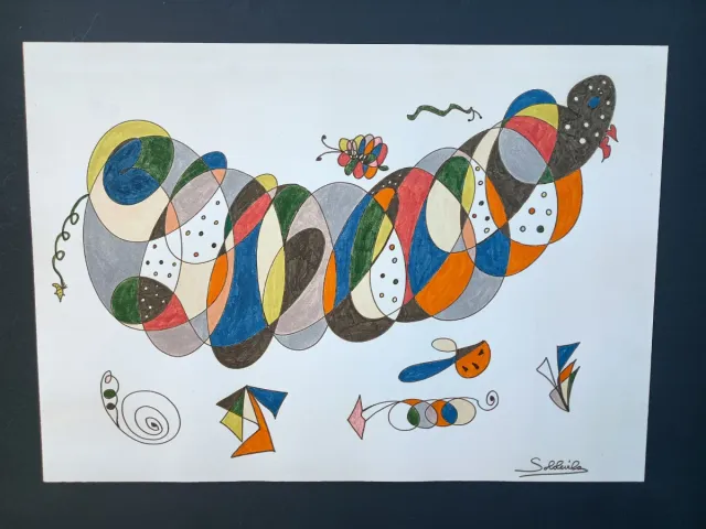 Quadro astratto Soldevila