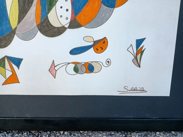 Quadro astratto Soldevila