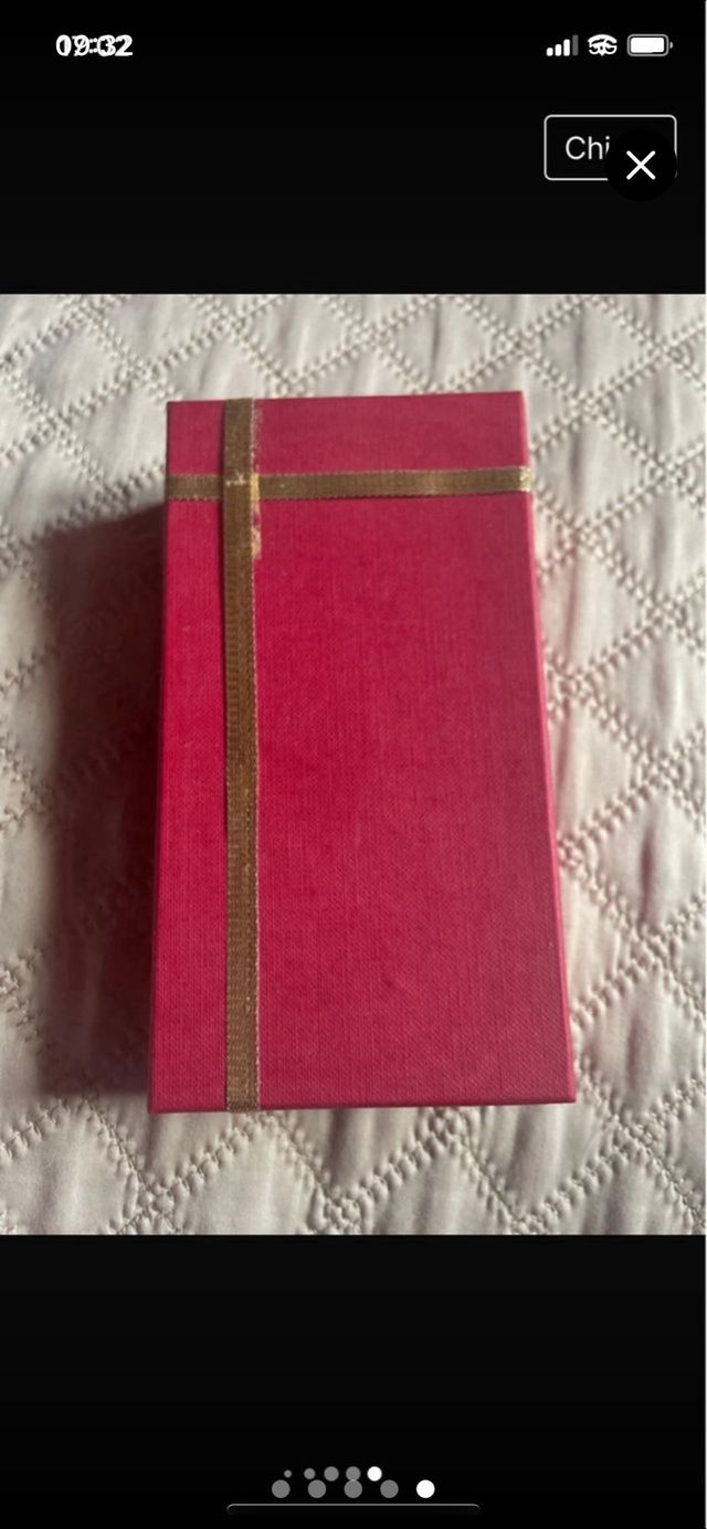 Set Collana e Orecchini Rossi