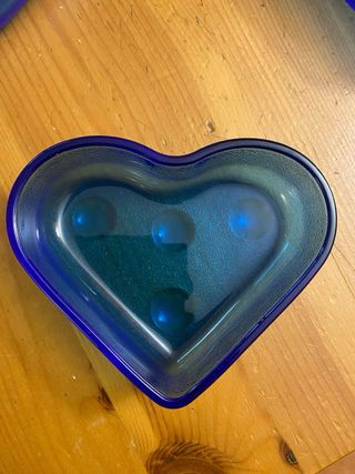 5 Ciotoline Cuore Blu