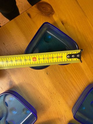 5 Ciotoline Cuore Blu