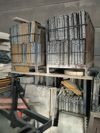 Chapas para encofrado de pilares