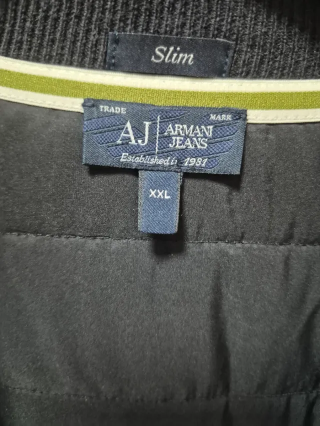 Chaqueta Armani Jeans Azul Talla XXL