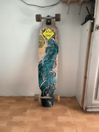 Longboard Gravity drop Kick 43'' olas