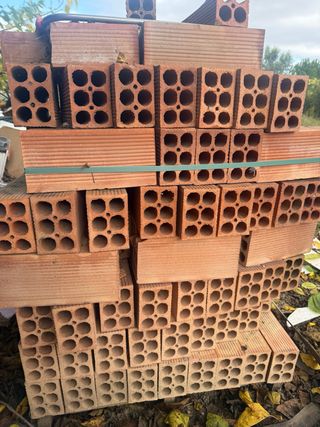 Ladrillos de obra 6 agujeros