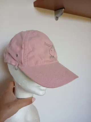 Cappellino rosa con coniglietto