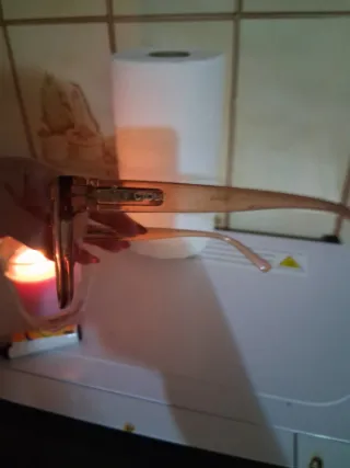 Gafas de farmacia marrones y beige