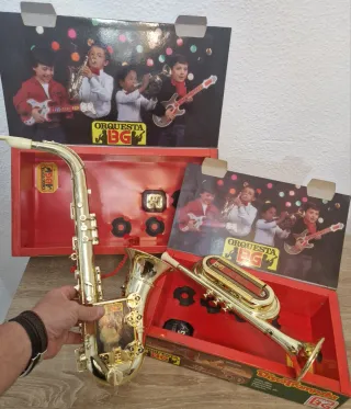 lote 2 juguete musical BG Bernabeu Gisbert 5 disco