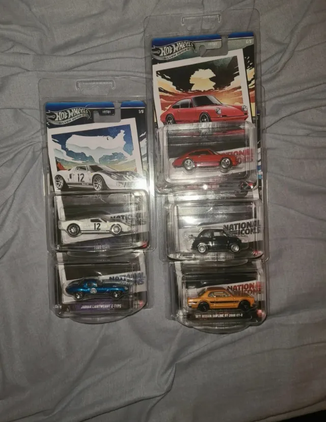 Hotwheels National Icons Serie 5 Coches