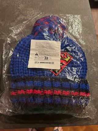 Cappellino DC Comics Superman Invernale Blu