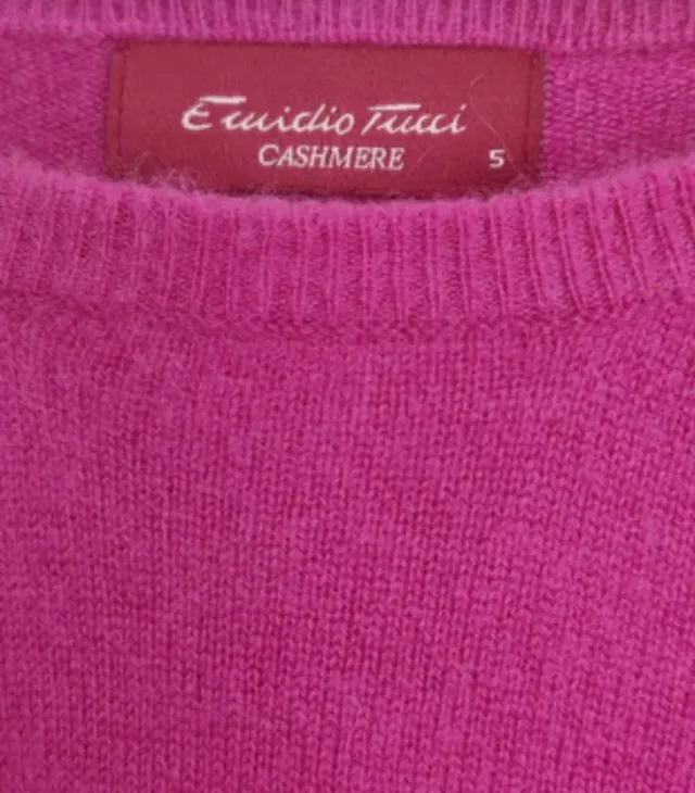 Jersey Massimo Dutti cuello redondo rosa caballero