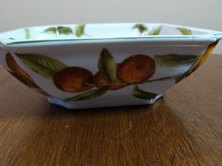 Frutero Cerámica Sajonia Naranja