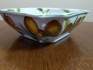 Frutero Cerámica Sajonia Naranja