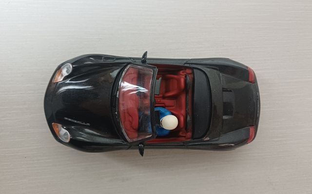 CARTRIX - SCALEXTRIC Porsche Boxster Cabrio Negro