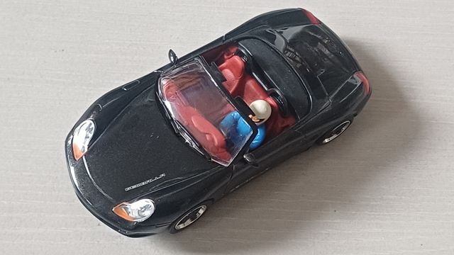 CARTRIX - SCALEXTRIC Porsche Boxster Cabrio Negro