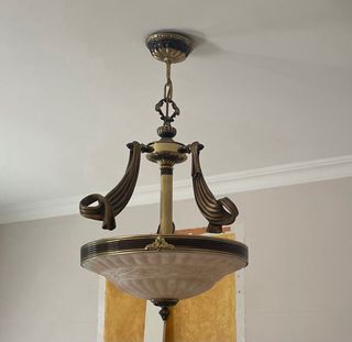 Lámpara de techo 2 lamparas de salón dormitorio