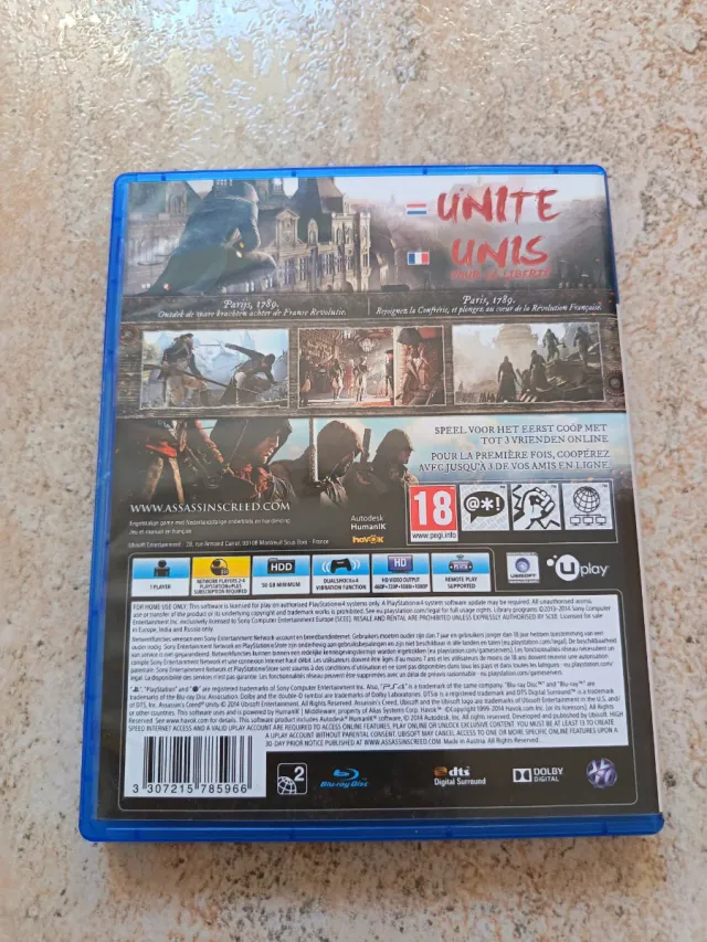 Assassin's Creed Unity PS4